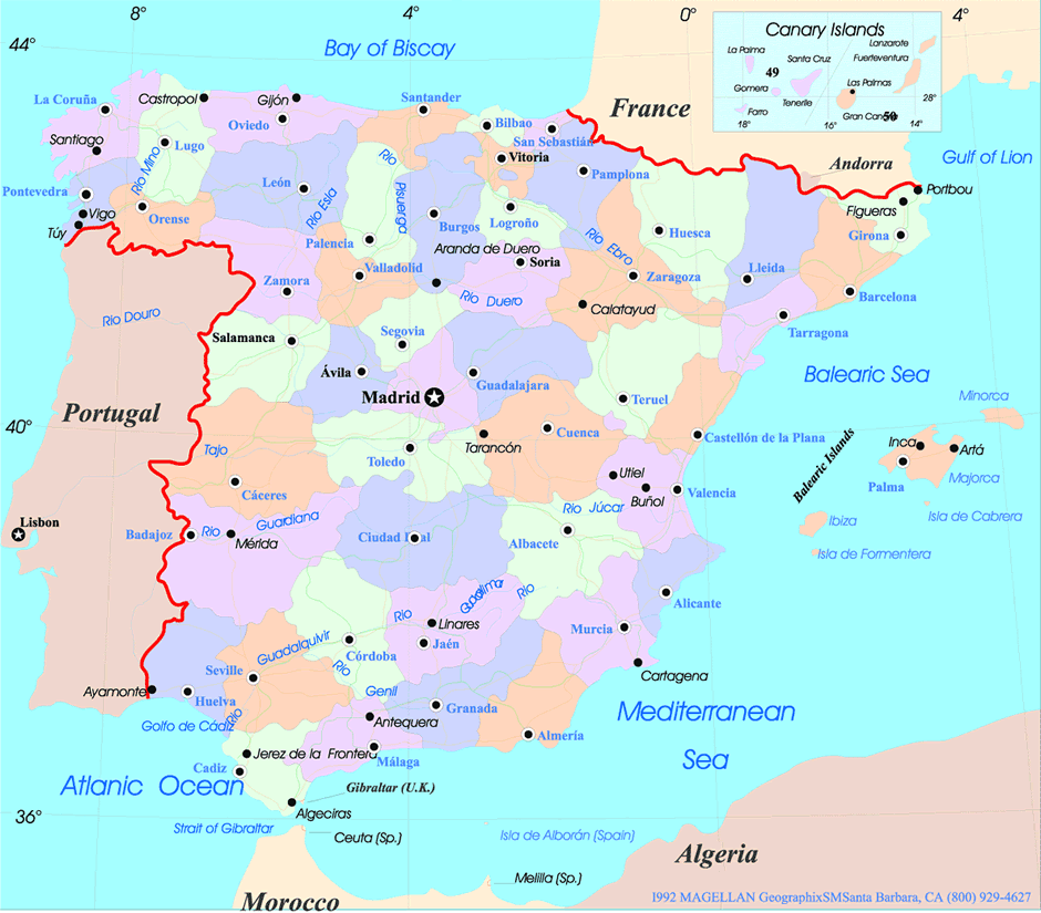 La Coruna carte